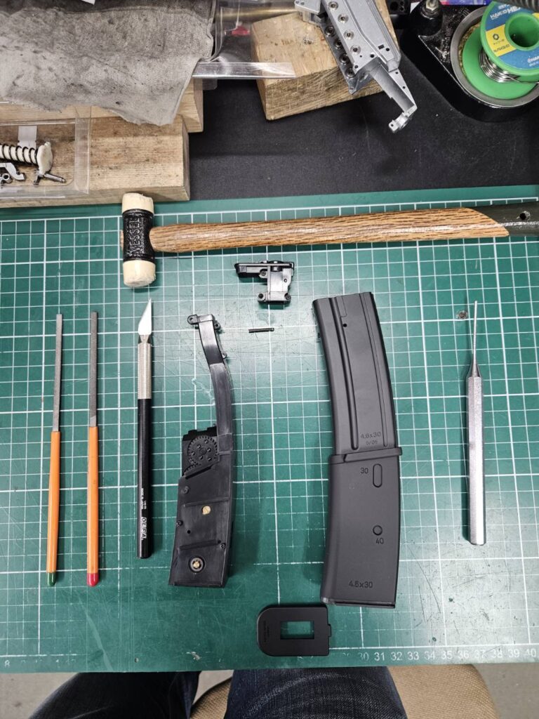 マルイ 電動MP7用190連 マガジン 給弾不良対策 スムーズ加工 | モケイ